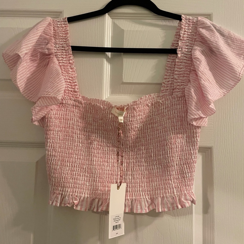 LoveShackFancy Crop top sz M
